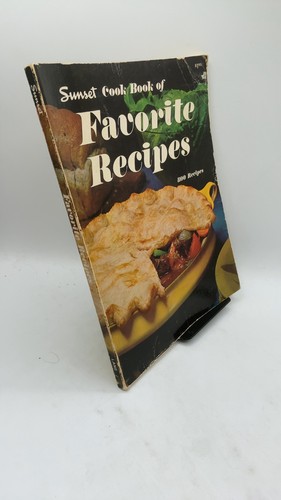 Sunset cook book - sunset, favorite